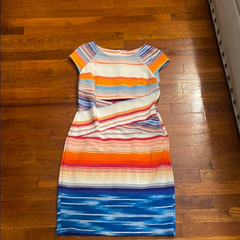 Colorful Striped Dress